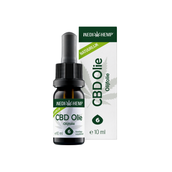 CBD Olie 6% Olijfolie 10ml | WediHemp