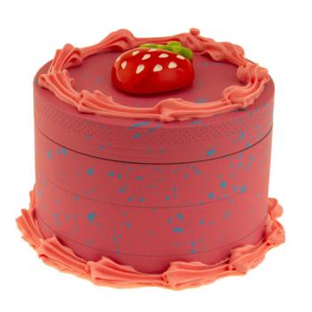 Aluminium cake grinder strawberry - 63mm