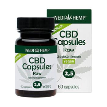 CBD Capsules 2,5% - 60caps | WediHemp 