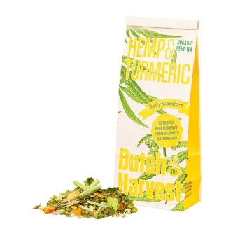 Hennep thee, Hemp & Turmeric (Kurkuma) Bio