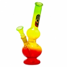 Greenline Rasta Bong | H: 23cm Ø: 28mm