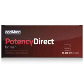 Potency Direct Erection Tabs - 16 Tabs