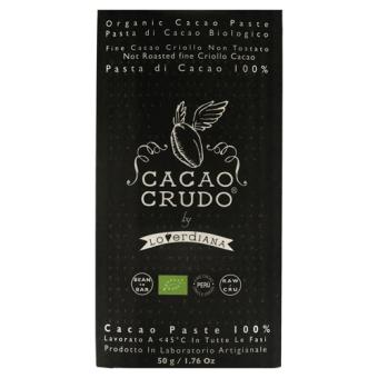 Rauwe Cacao pasta 100% - 50 g