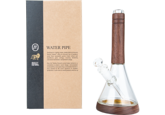 Natural glazen waterpijp | Marley